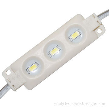 LED Module, 3-piece of 5630 SMD LEDS with White Color, 6,000-6,500K Color Temperature
